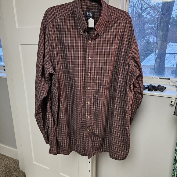 Harbor bay button down shirt size alt - Picture 1 of 4